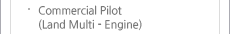 Commercial Pilot (Land Single-Engine)